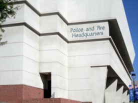 Photo: FLLewis/Media City G -- Police and Fire Headquarters in Downtown Burbank