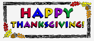 Happy Thanksgiving animation