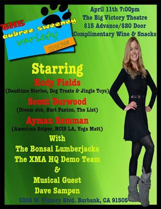 The Aubree Sweeney Variety Show poster