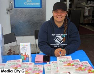 Photo: FLLewis / Media City G -- Kaili Larssen Burbank mother/ Boys & Girls Clubs of Burbank & Greater East Valley fundraiser at Handy Market in Burbank May 7, 2016