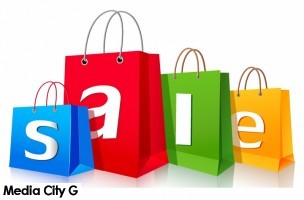 shopping sales bags clipart