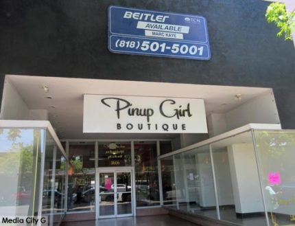 Photo: FLLewis / Media City G-- Former location of Pinup Girl Boutique 3606 West Magnolia Blvd. Burbank July 2, 2018
