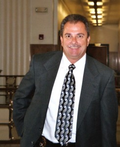 Photo: FLLewis/Media City G -- Tim Stehr, when he was Burbank Police Chief back in the spring of 2008