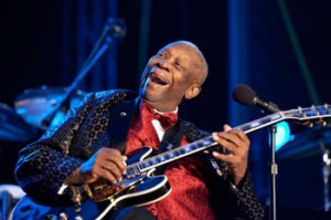 Photo: Pete Souza/White House --Blues master BB King performed , "Merry Christmas Baby," at the National Christmas Tree lighting ceremony in Washington, DC, December 9, 2010