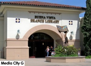 Photo: FLLewis / Media City G -- Buena Vista Library 300 North Buena Vista Street Burbank 