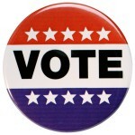 clip art of vote button