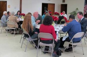 Photo: FLLewis/Media City G -- December meeting/luncheon of the Burbank Coordinating Council at the Little White 