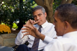 Photo: Pete Souza/White House --Actor George Clooney met with President Obama at the White House, Tuesday, October 12, 2010