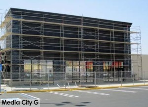 Photo: FLLewis/Media City G --new Hobby Lobby store construction at 641 North Victory Boulevard Burbank June 23, 2014