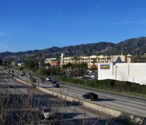 Photo: FLLewis/Media City G -- View from the Magnolia Boulevard bridge over looking the 5 freeway in Burbank March 5, 2011