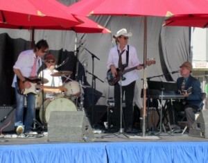 Photo:FLLewis/Media City G -- The Painkillers had the crowds rocking to thieir '50s and '60s music at Be-Boppin' in the Park in the Magnolia Park District of Burbank August 20, 2011