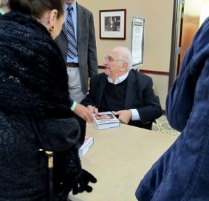 Photo: FLLewis/Media City G -- Producer Chuck Fries signed copies of his book at the Buena Vista Library in Burbank March 22, 2011