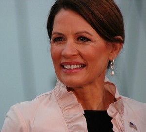 Congresswoman Michele Bachmann August 10, 2011 in Clive, Iowa from Flickr
