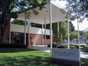 Photo of Burbank Northwest Library courtesy City of Burbank 