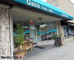 Photo: FLLewis / Media City G -- Oasis Nail and Spa 3317 West Magnolia Blvd. Burbank March 5, 2016