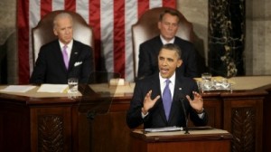 Photo: Chuck Kennedy/White House -- President Barack Obama delivers an address on jobs and the economy to a joint session of Congress at the U.S. Capitol September 8, 2011