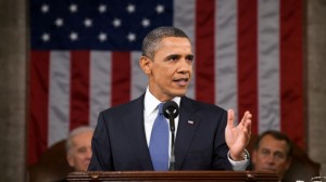 Photo: Pete Souza/White House --  President Obama delivered the State of the Union Address to the nation  January 25, 2011