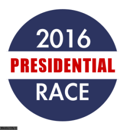 Presidential Race 2016 graphic