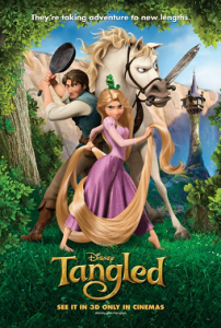 movie poster for "Tangled"