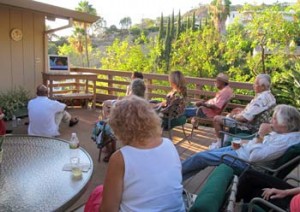 Photo: FLLewis/Media City G -- Democratic National Convention watch party at a home in the Glendale hills September 6, 2012