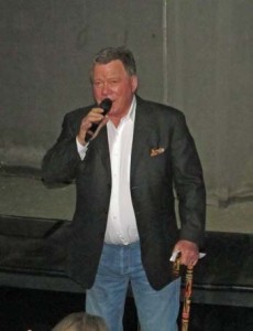 Photo: FLLewis/Media City G -- Actor William Shatner delivered a glowing review of "Cavalia's Odysseo" before the show began in Burbank February 26, 2013