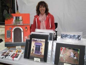 Photo: Artist Beth Ashley displayed her paintings at the Downtown Burbank ARTS Festival in Burbank April 14, 2012