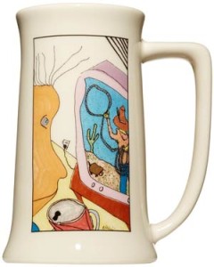 coffee mug "Cowboy Rerun" by Ron Howard