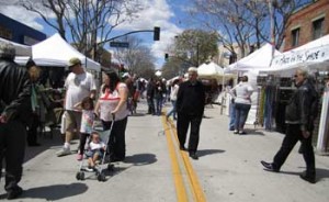 Photo: FLLewis/Media City G -- Downtown Burbank ARTS Festival drew a crowd on its opening day April 14, 2012
