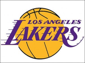 the logo for the Los Angeles Lakers