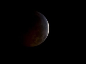 Photo: Bill Ingalls/NASA --Lunar eclipse over Arlington, Virginia December 21, 2010