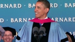 Photo: Whitehouse.gov -- President Obama delivered the commencement address at Barnard College in New York City May 14, 2012