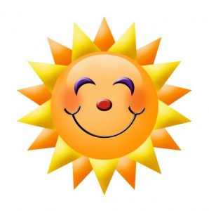 smiling sun clip art