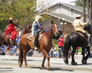 Photo: FLLewis/Media City G -- Members of the Buffalo Bills Wild West Show took part in Burbank on Parade in Burbank April 14, 2012