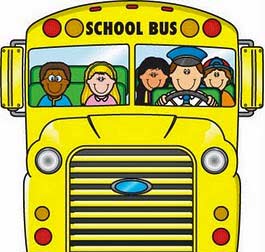 school bus with kids on board clip art 