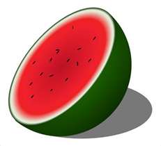 free watermelon clipart